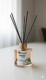 Reed Diffuser – Sakız Esanslı Çubuklu Oda Kokusu, Uzun Süre Kalıcı