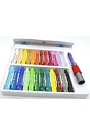 24’lü Renkli Pastel Boya Seti – Okul, Hobi ve Sanat Çalışmaları İçin