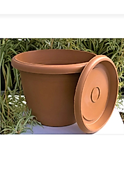 Villa Saksı – 14 Litre Geniş Hacimli Saksı 35x29 cm | İç & Dış Mekan Şık Tasarım