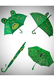 Eğlenceli Kulaklı ve Düdüklü 8 Telli Çocuk Şemsiyesi – 59 cm