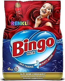 BİNGO MATİK RENKLİ 4 KG