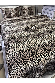 Leopar Desenli Battal Boy Pike – 220x240 cm | Cesur Tarz, Hafif Konfor