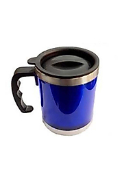 Mavi Renkli 450 ml Paslanmaz Çelik Termos – Kompakt ve Dayanıklı, Ergonomik
