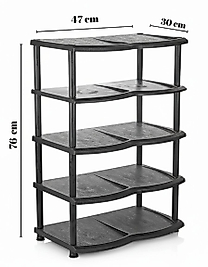 Modern Tasarım 5 Bölmeli gri Ayakkabılık