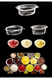 100’lü 20 cc Plastik Çiğköfte Sosu Seti | Ketçap, Mayonez, Nar Ekşili Sos – Tek Kullanımlık Paketle