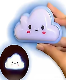 Çocuk Odası İçin Mavi LED Dekoratif Gece Lambası – Şık ve Minimal Mod