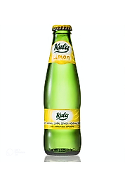 Limon Aromalı Gazlı Maden Suyu 24'lü Cam Şişe | 200 ml | Doğal Mineralli Su