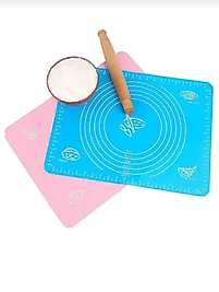 KIZILELMADA Silikon Hamur Açma Matı – Kaymaz, Yapışmaz ve Pratik