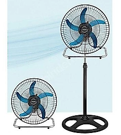 KIZILELMADA FIEV Çok Fonksiyonlu 18 Inch Siyah Vantilatör