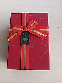 kızılelmada hediye kutusu