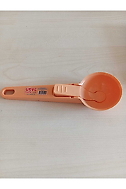 Turuncu Renk Plastik Dondurma Kaşığı – Dondurma Keyfinize Renk Katın