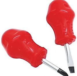 2'li Topaç Tornavida Seti – Düz ve Yıldız Uç – Ergonomik Saplı