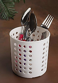 Şık Beyaz Kaşıklık – Tezgah Üstü Mutfak Düzenleyici Kaşıklık