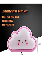 Çocuk Odası İçin Pembe LED Dekoratif Gece Lambası – Şık ve Minimal