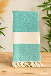Bohem Tarz Asorti Elmas Peştemal Havlu – 90x150 cm, %100 Pamuk, Unisex Kullanım