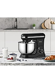 Stand Mikser – Hamur Yoğurma Makinesi, 6 Lt, 6 Kademeli, Çırpıcı ve Yoğurma Aparatlı