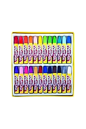 24’lü Renkli Pastel Boya Seti – Okul, Hobi ve Sanat Çalışmaları İçin