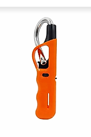 Gazlı Spiral Uzun Çakmak – Şömine, Kamp, Mutfak ve Ev İçin Pratik (1 Adet) Turuncu