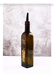 Cam Yağdanlık 500 ml – 26 cm Yüksekliğinde, Şık ve Sızdırmaz Tasarım