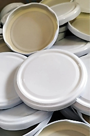 65 mm Küçük Boy Kavanoz Kapağı – 10’lu Set, Sadece Kapak, Dayanıklı ve Pratik Kullanım