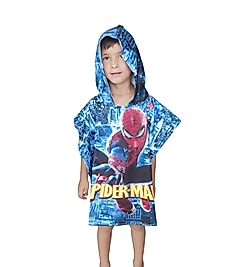 Erkek Çocuk Panço – 3-7 Yaş | Renkli Desenli | Banyo & Plaj Kullanımına Uygun