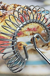 Metal Çırpıcı 28 cm Paslanmaz Çelik Mutfak Aleti