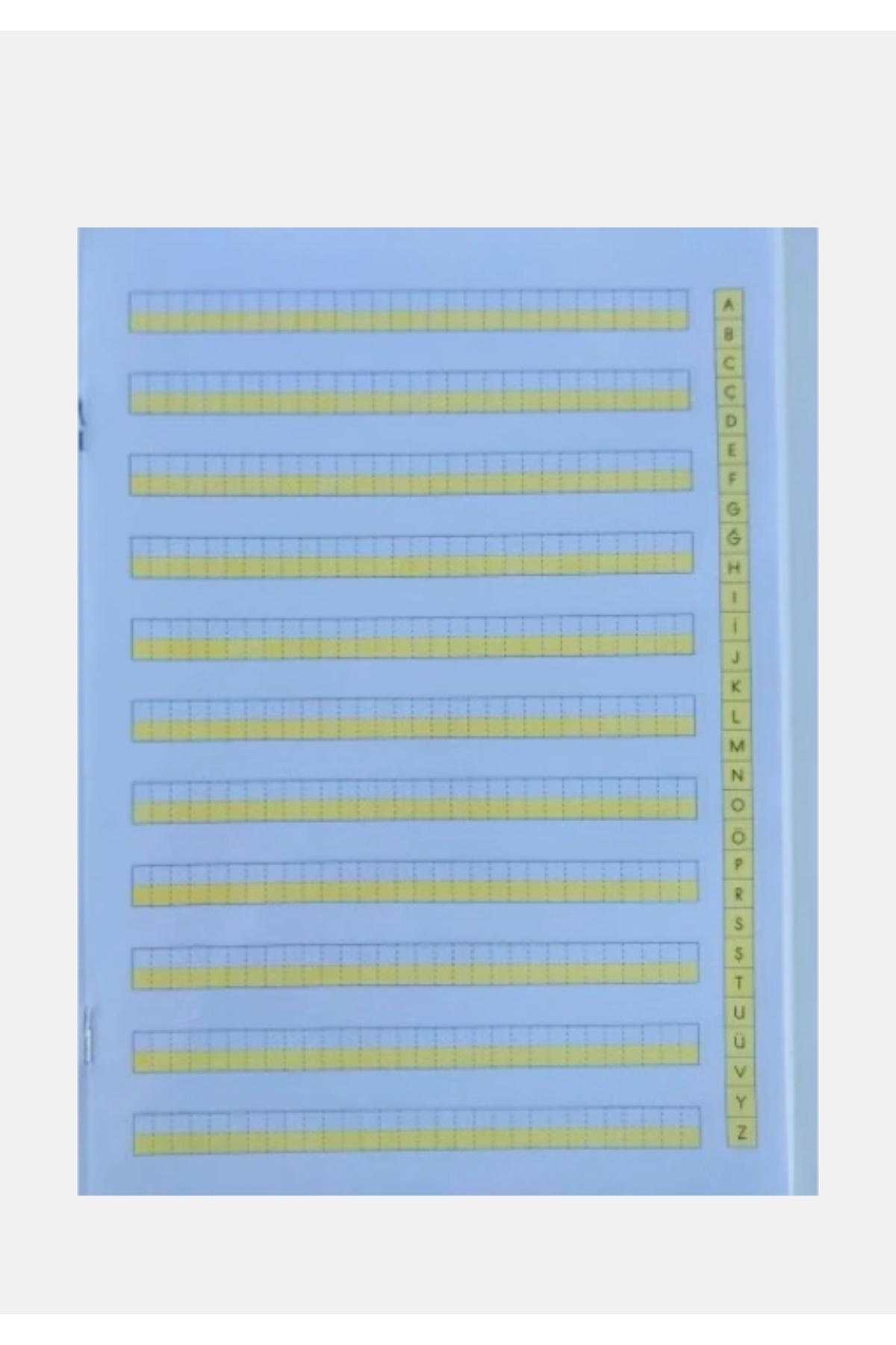Orta Boy 24x17 cm 2’li Kılavuz Dik Çizgili Defter – 1. Sınıf Öğrencileri İçin