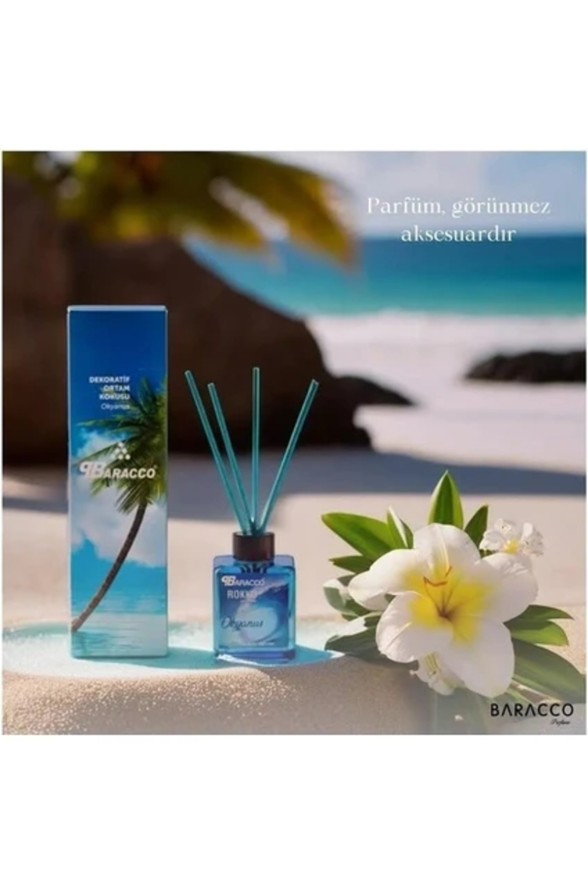 Okyanus Aromalı Çubuklu Oda Spreyi – Ferahlatıcı ve Huzur Veren Ortam Kokusu (100 ml)