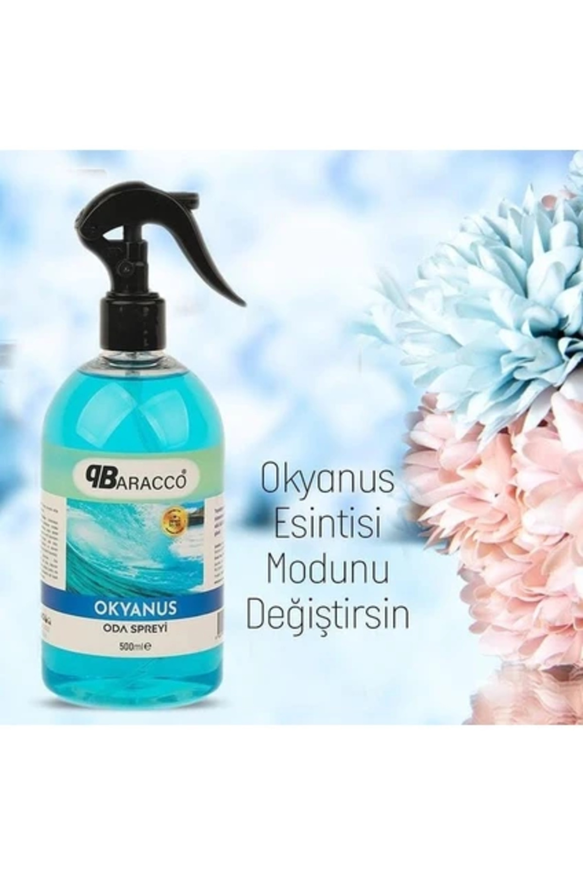 Okyanus Kokulu Oda Spreyi 500 ml – Ferahlatıcı Ortam Parfümü