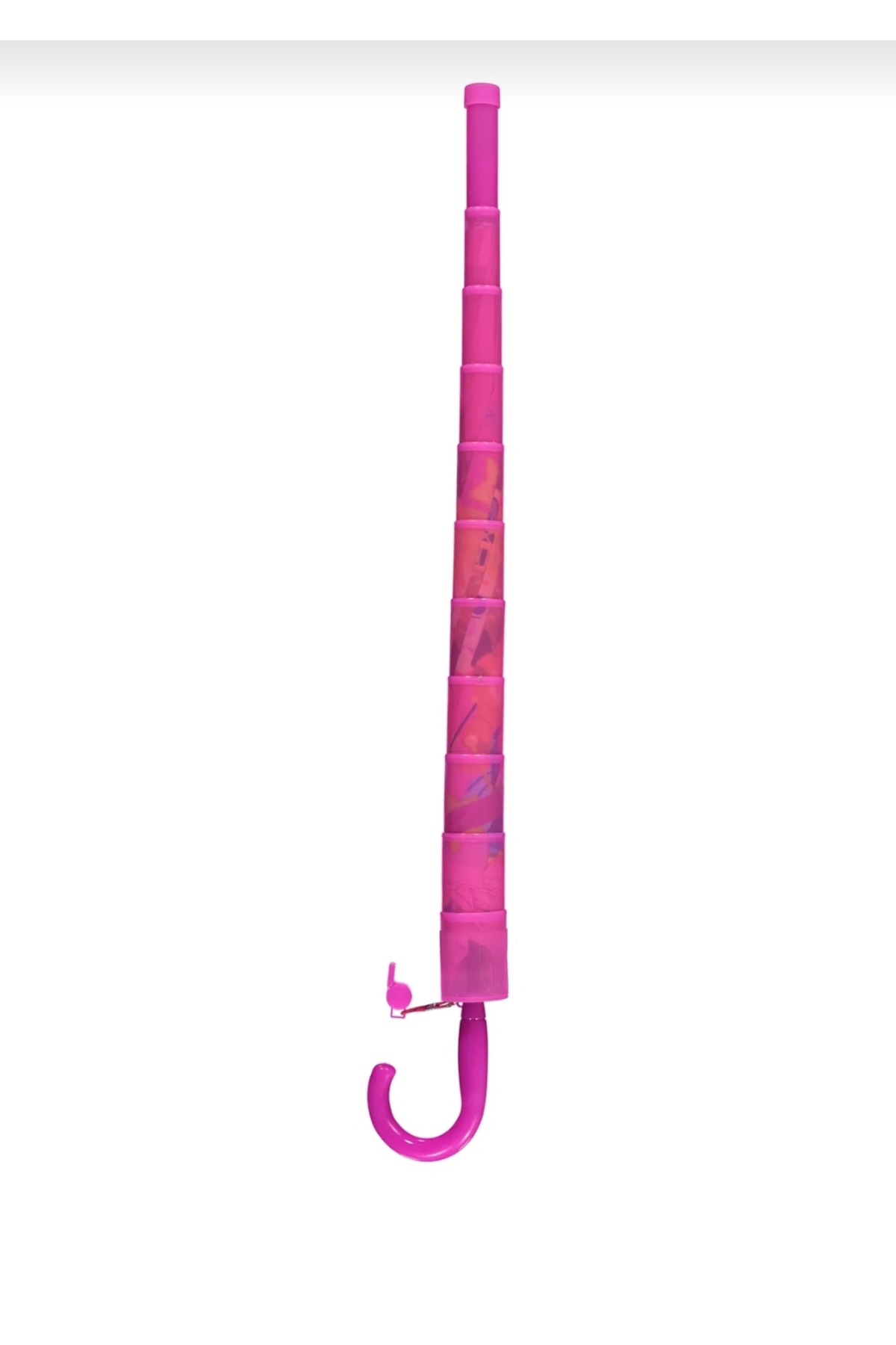 Bardaklı ve Kılıflı 72 cm Düdüklü Şemsiye – Taşınabilir ve Kullanışlı