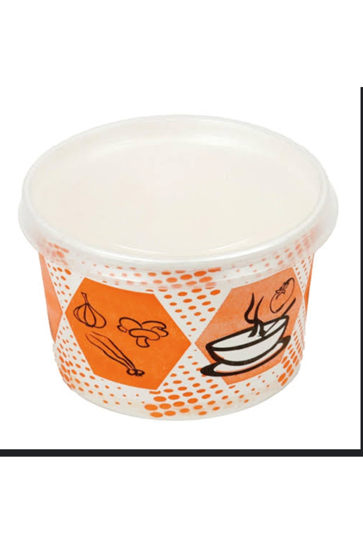 Bencup Tek Kullanımlık 25’li Çorba Kabı – 16 oz – Sıcak Soğuk Uyumlu