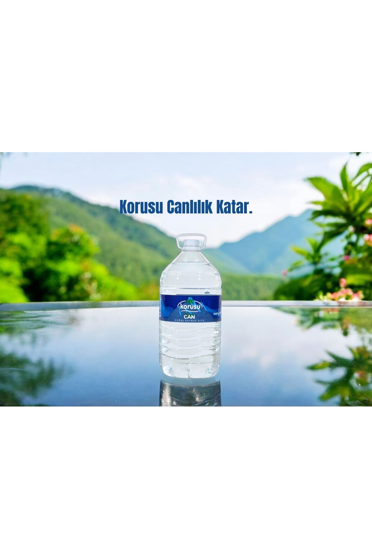 5 Litre x 4 Adet Doğal Kaynak Suyu – Toplam 20 Litre