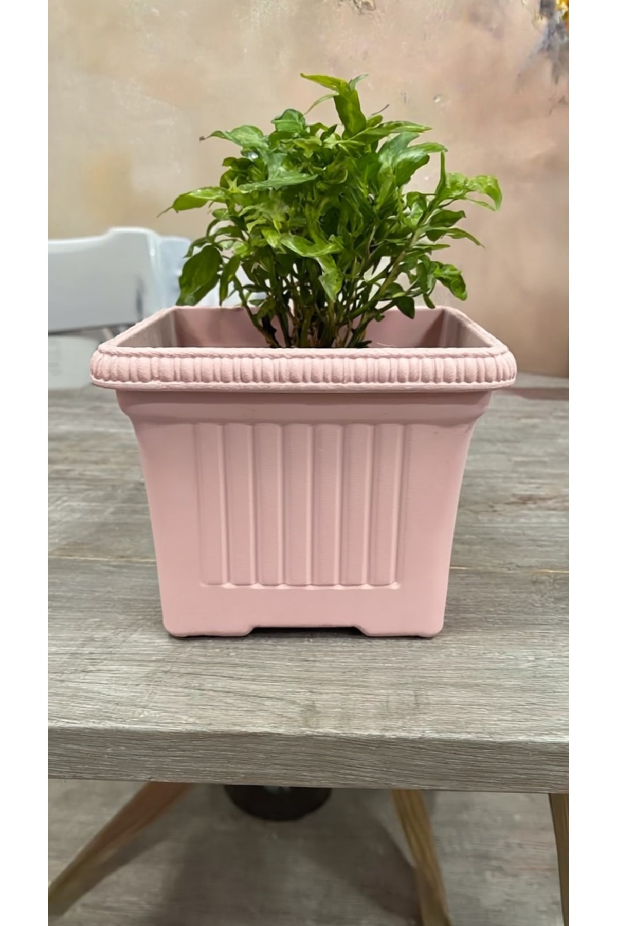 Ova Balkon Saksı No:1 – 27x16 cm, 3.5 Litre Dikdörtgen Saksı