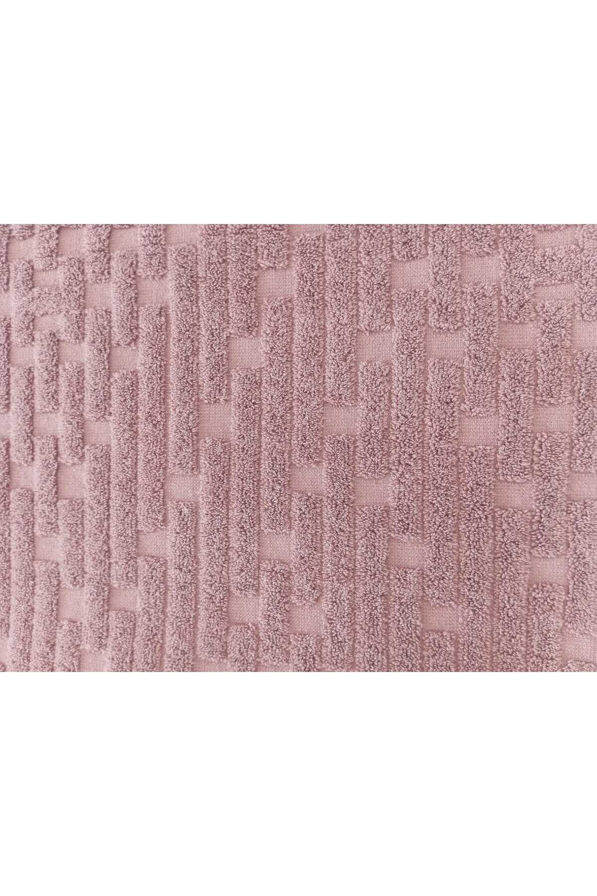 2'li Mürdüm Renk El ve Mutfak Havlusu Seti – 30x50 cm