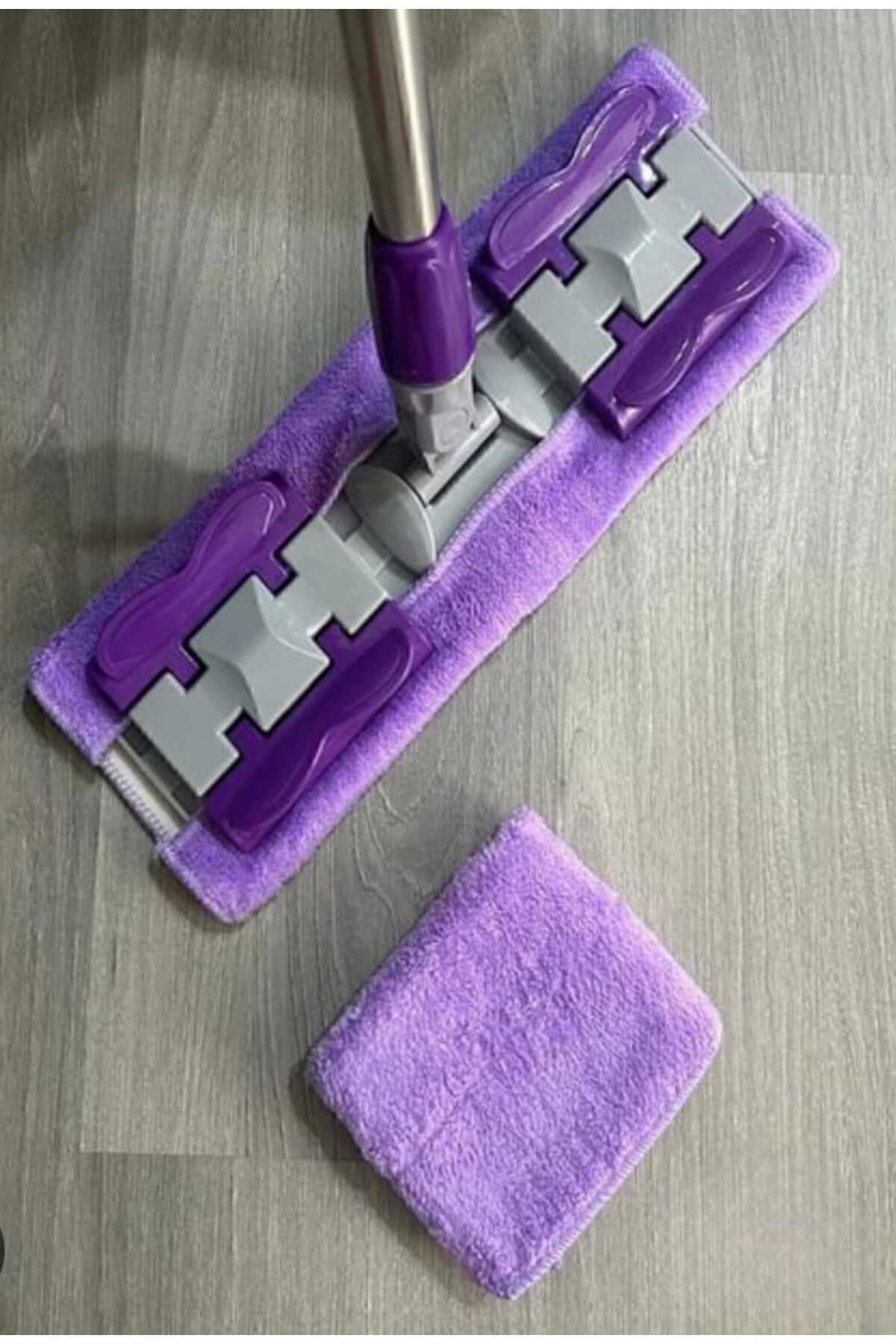 Mor 3’lü Çok Amaçlı Mikrofiber Temizlik Bezi Paketi – Yüksek Emici ve Dayanıklı