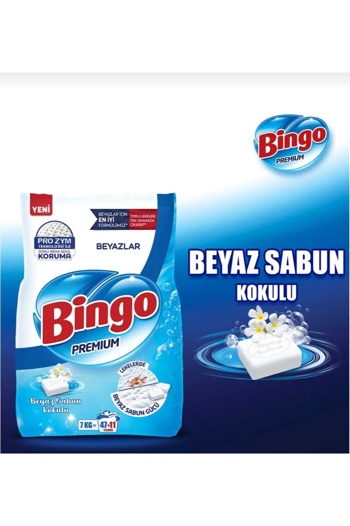 Premium Beyazlar İçin Toz Deterjan – 2’li Paket (7 Kg x 2) | Geleneksel Beyaz Sabun Kokusu
