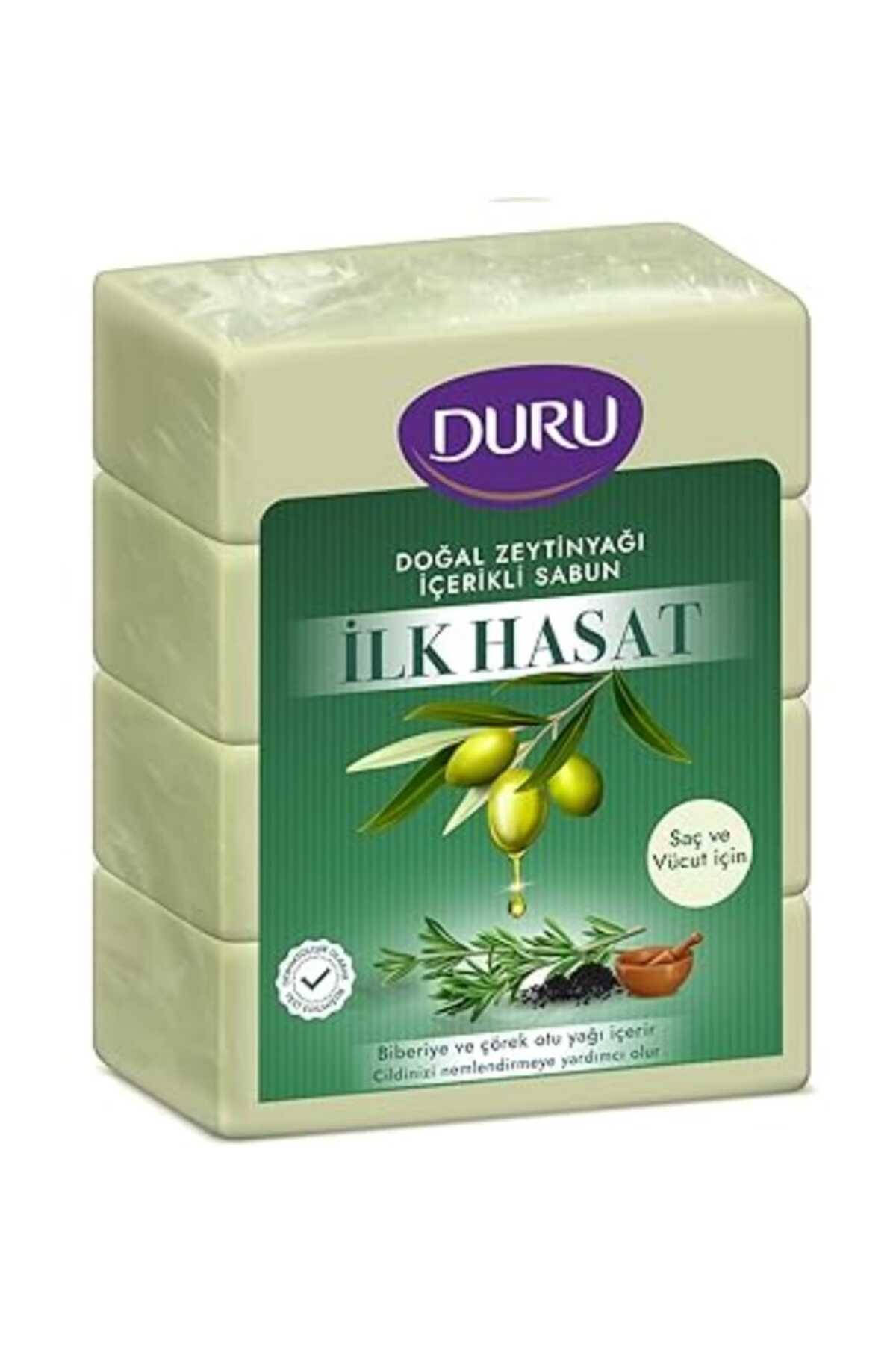 Doğal Zeytinyağı Özlü Katı Sabun – Saç ve Vücut İçin Uygun & Bitkisel Formül