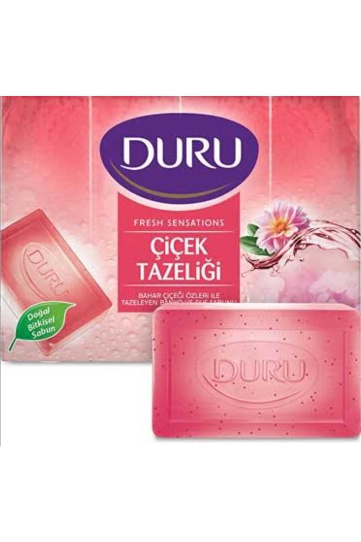 Fresh Sensection Çiçek Tazeliği 4’lü Katı Duş Sabunu – Ferahlatıcı Bitkisel Formül