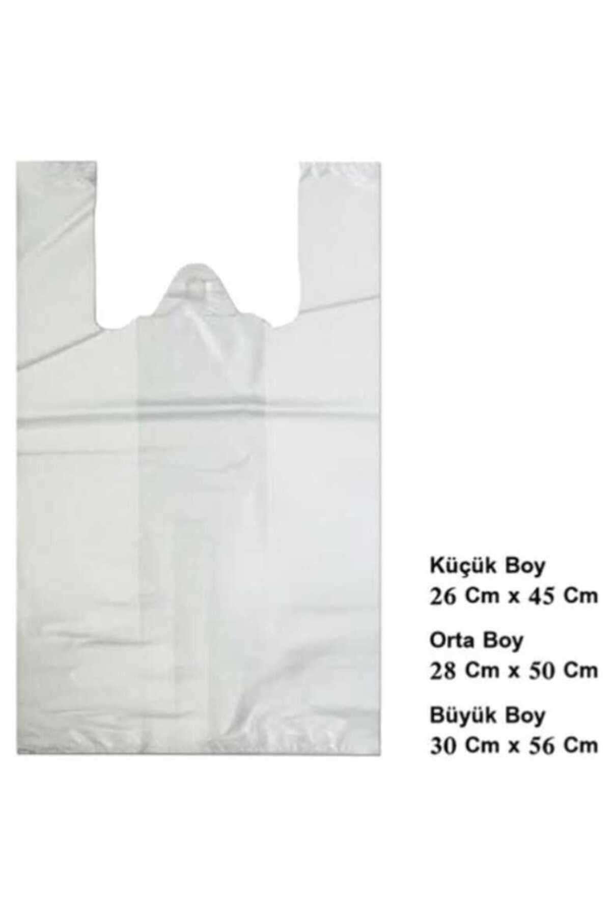 30x56 cm Büyük Boy Plastik Poşet – 250 Adet – Dayanıklı ve