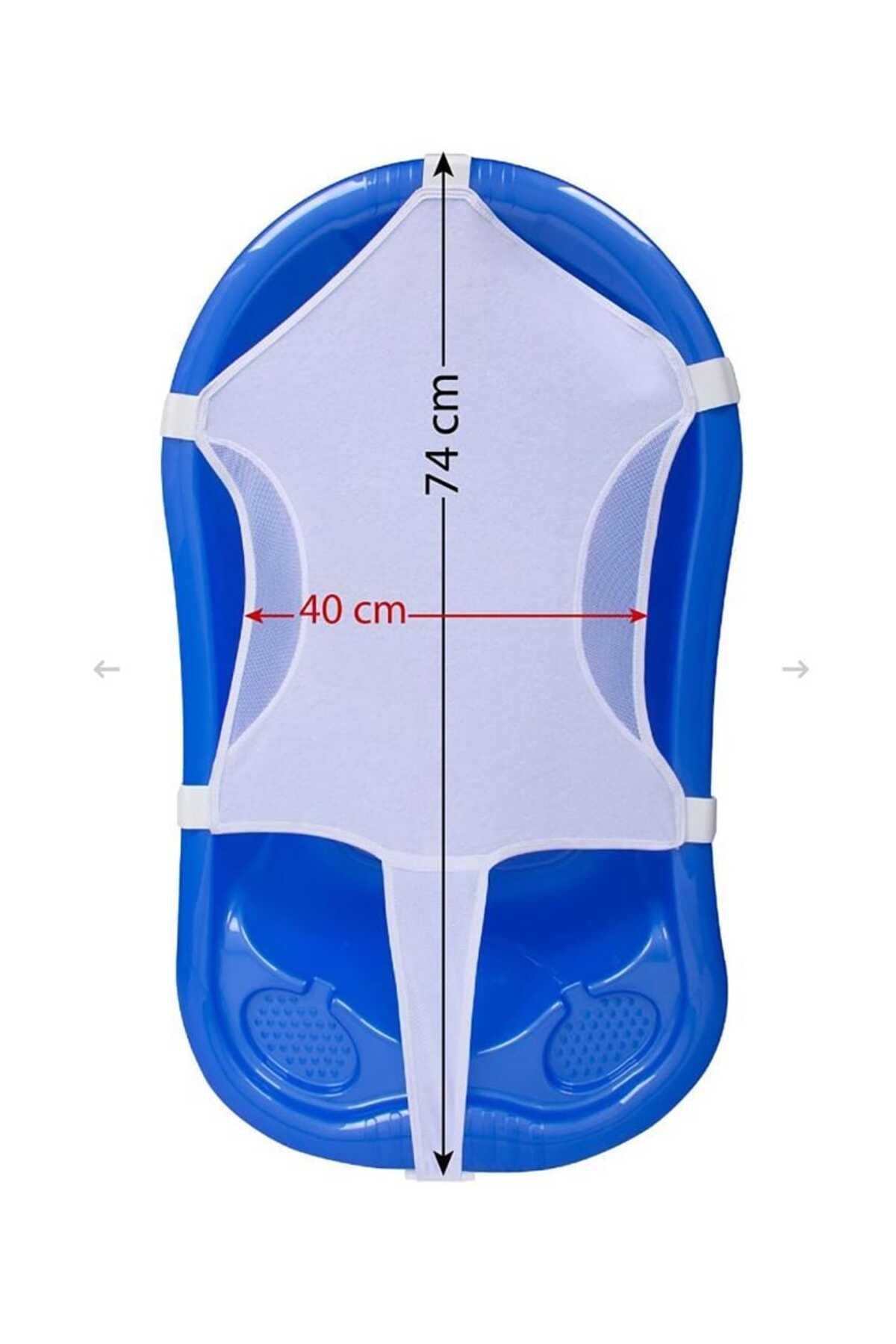 Beyaz Bebek Banyo Filesi – Kaymaz, Ergonomik ve Güvenli Destek