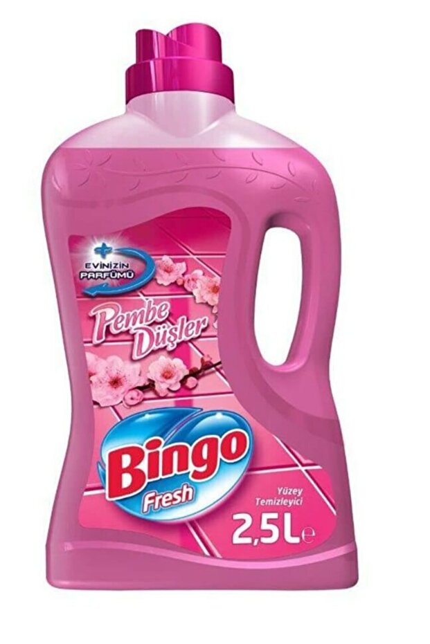 BİNGO YÜZEY TEMZİLEYİCİ 2,5 LT PEMBE DÜŞLER